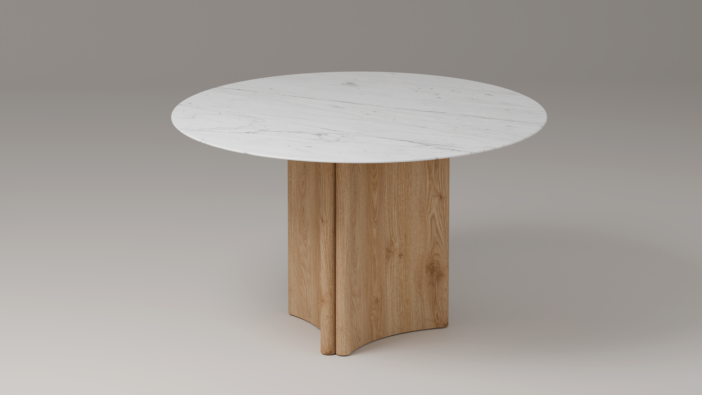 Ethereal Round Dining Table