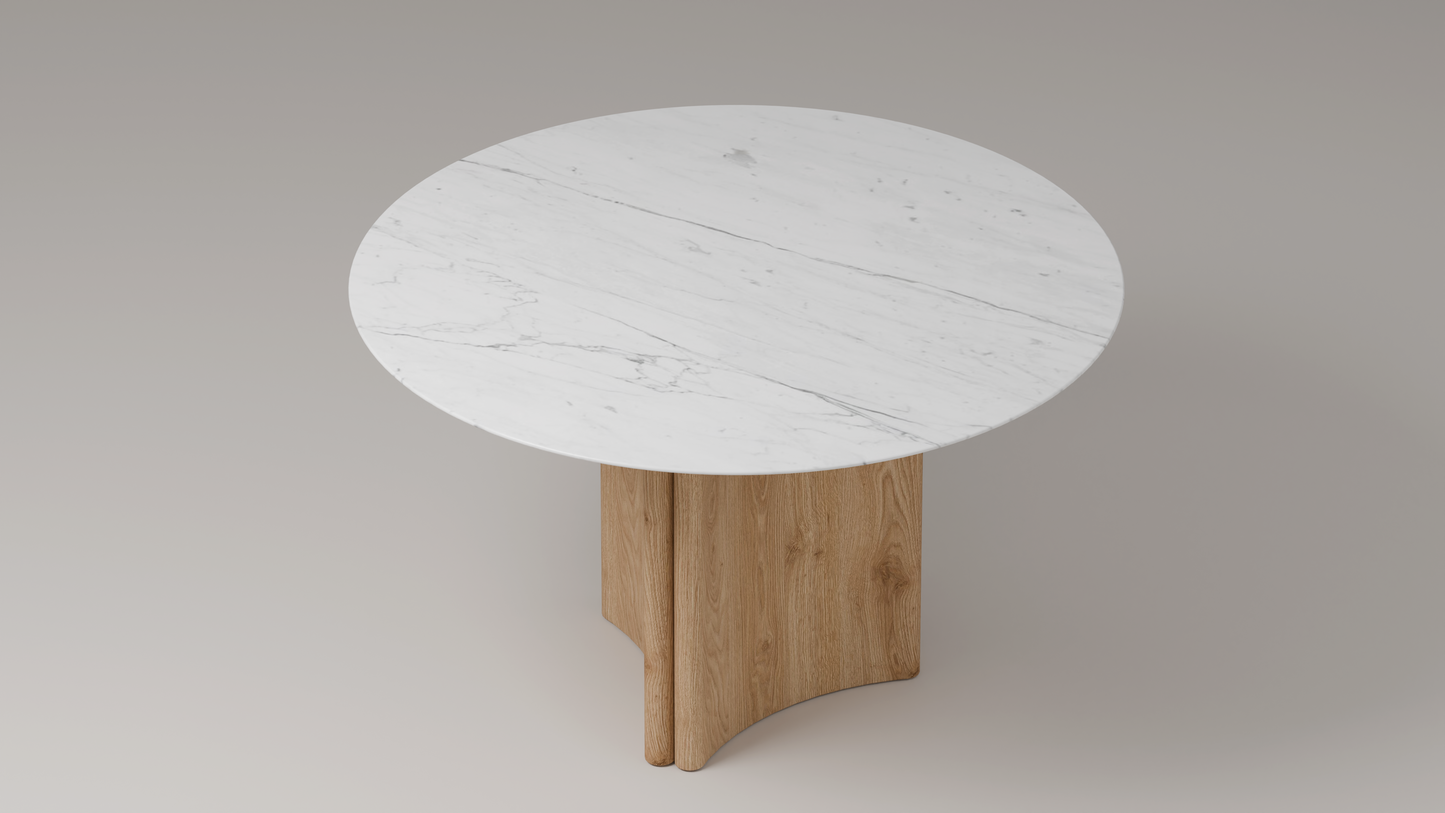 Ethereal Round Dining Table