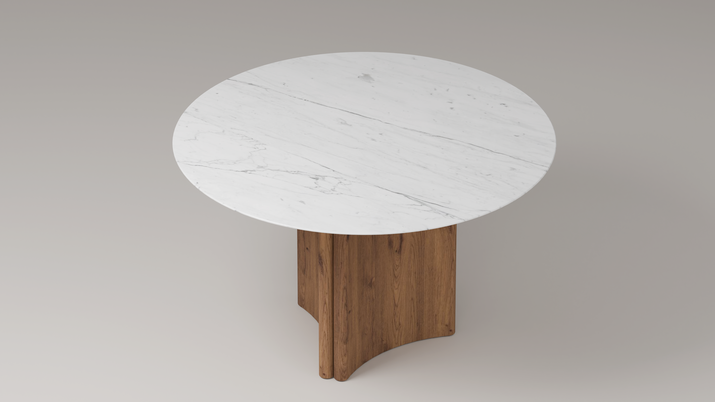 Ethereal Round Dining Table