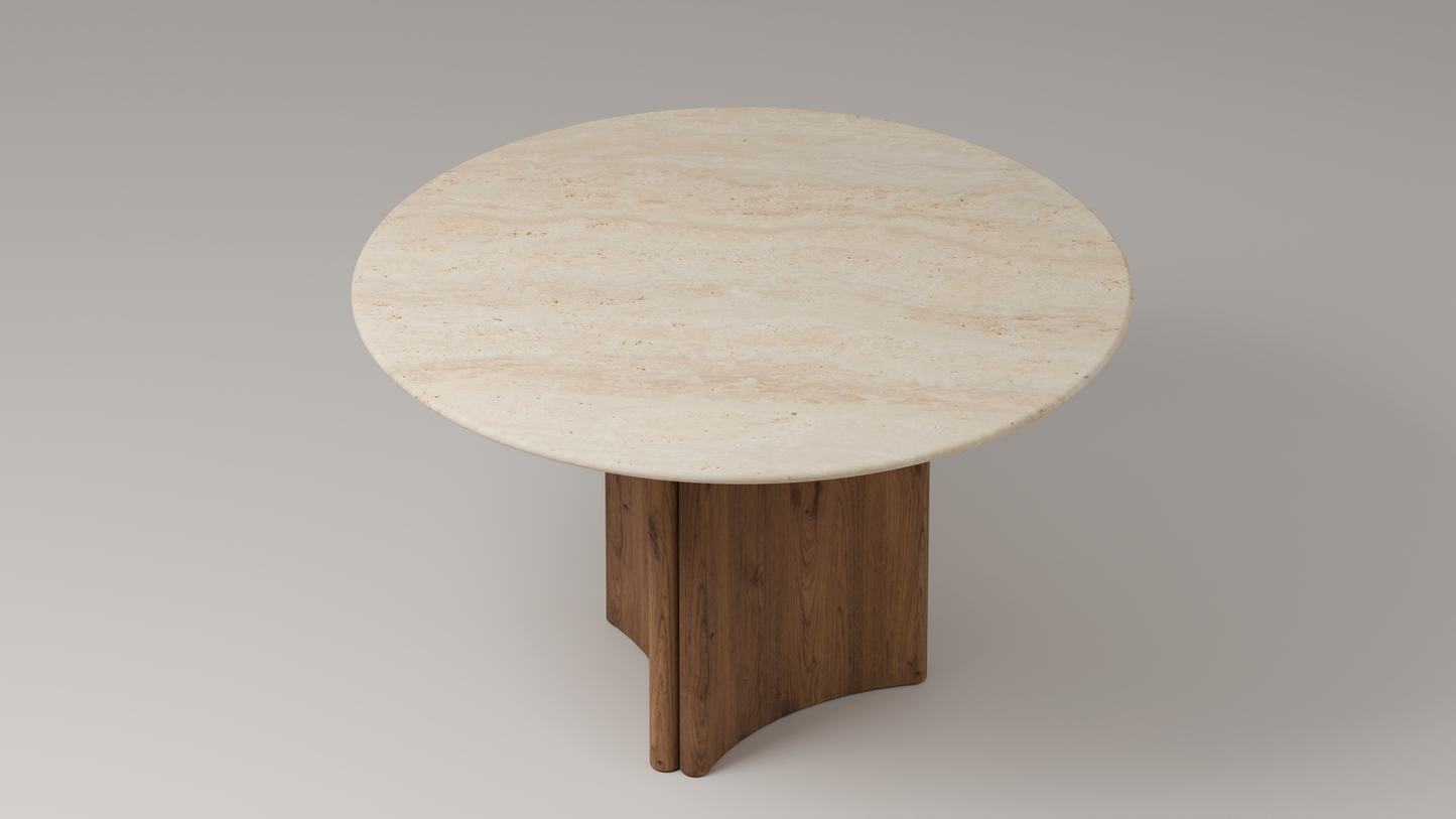 Ethereal Round Dining Table